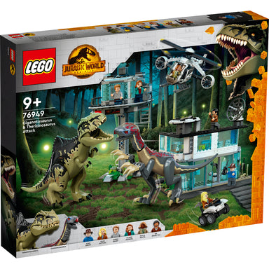 LEGO® Ataque de giganotosaurio y terizinosaurio (76949)
