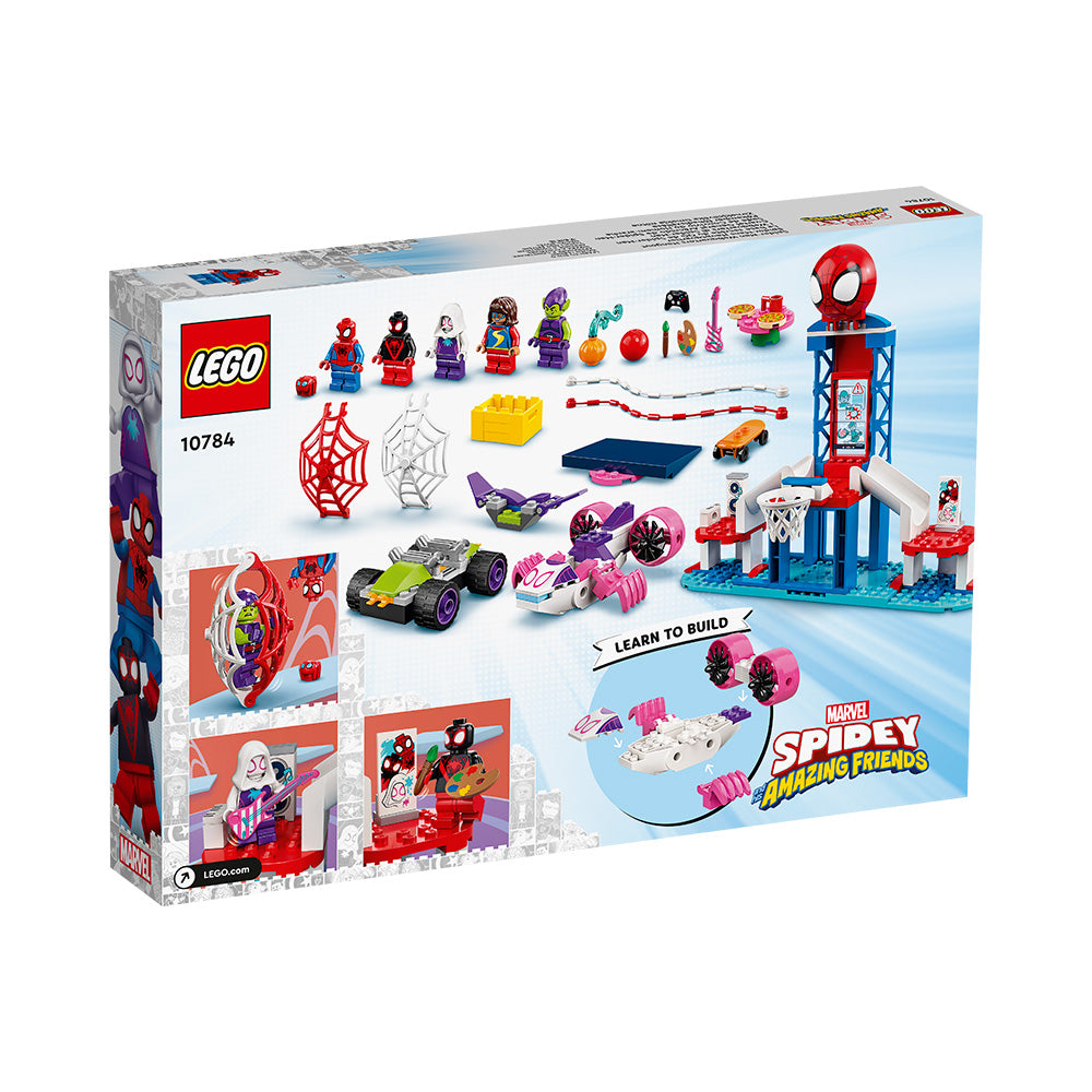 LEGO® Marvel Spidey y su Superequipo Cuartel General Arácnido de Spider-Man (10784)