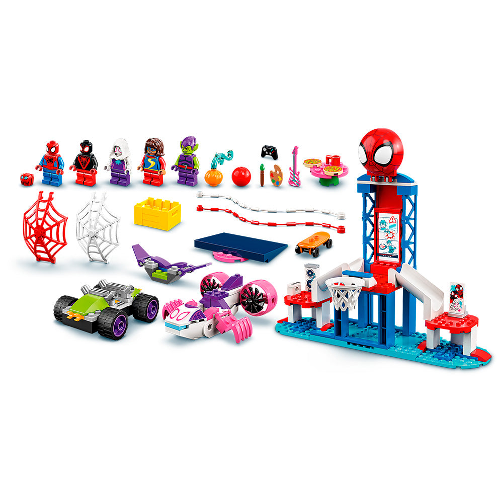 LEGO® Marvel Spidey y su Superequipo Cuartel General Arácnido de Spider-Man (10784)