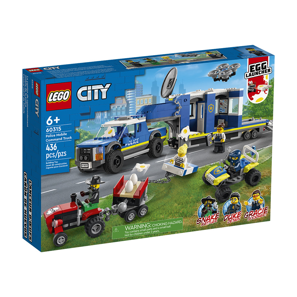 LEGO® City Central Móvil de Policía (60315)