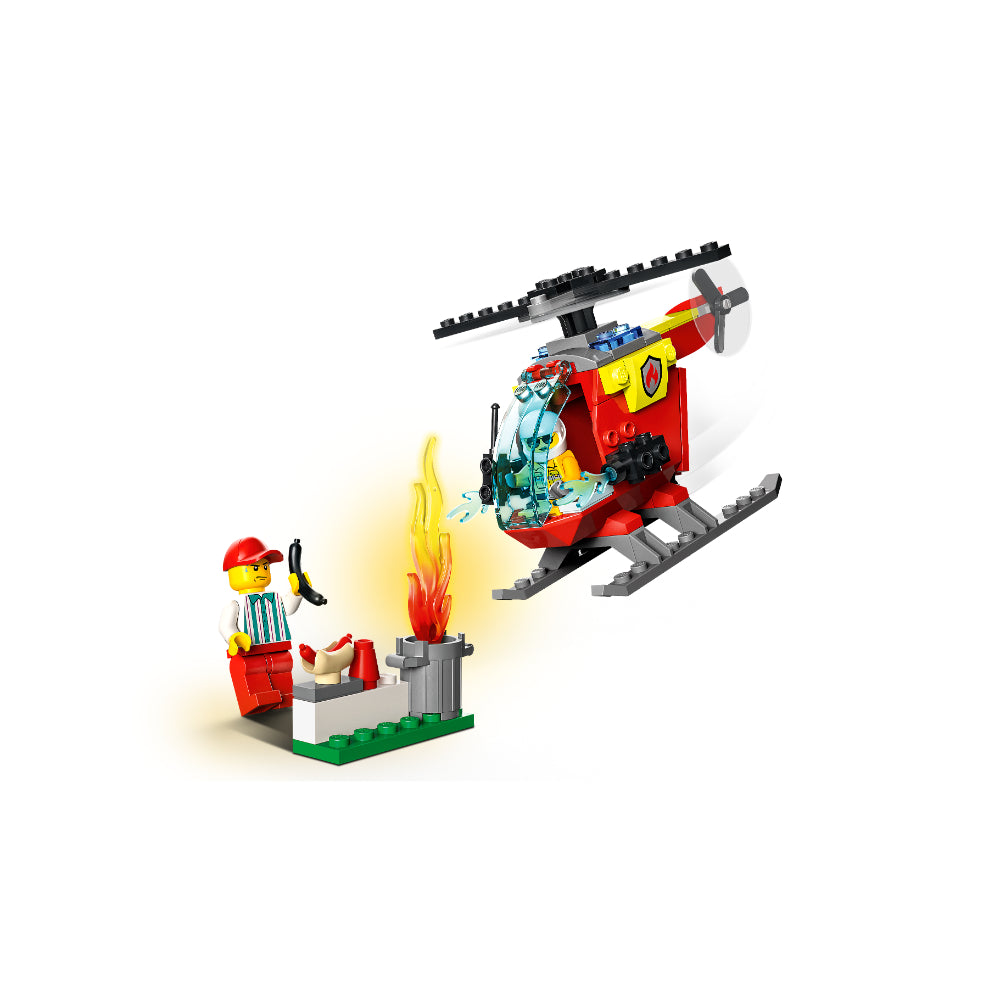 LEGO® City Helicóptero de Bomberos (60318)