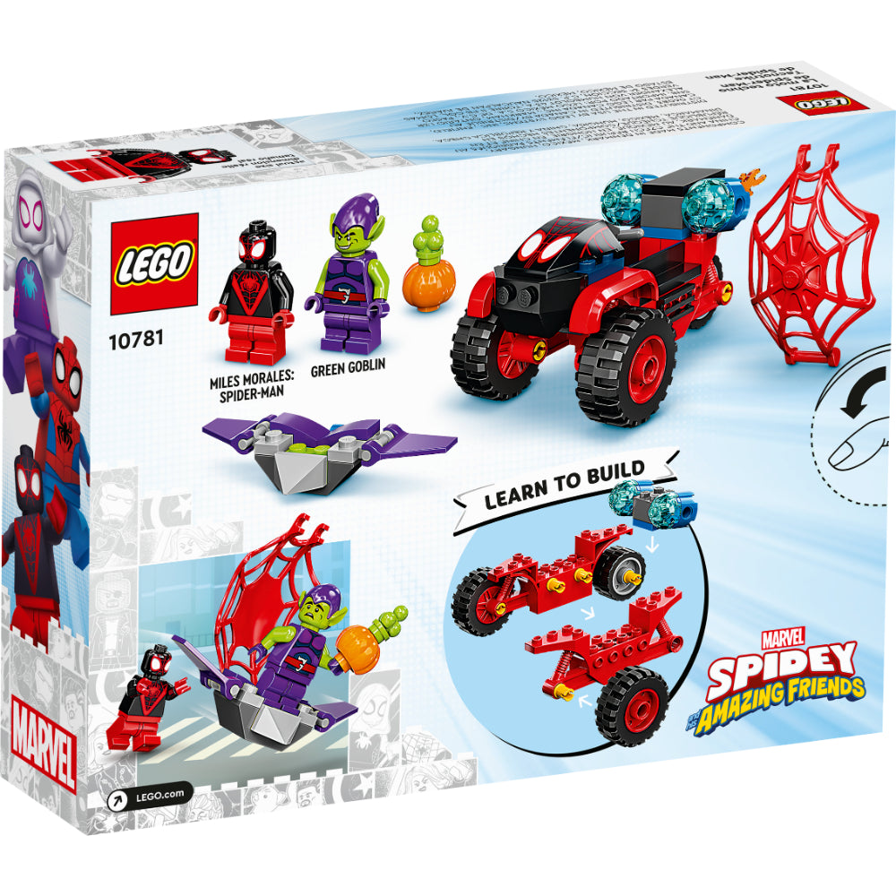 LEGO® Marvel Miles Morales: Tecnotrike de Spider-Man (10781)