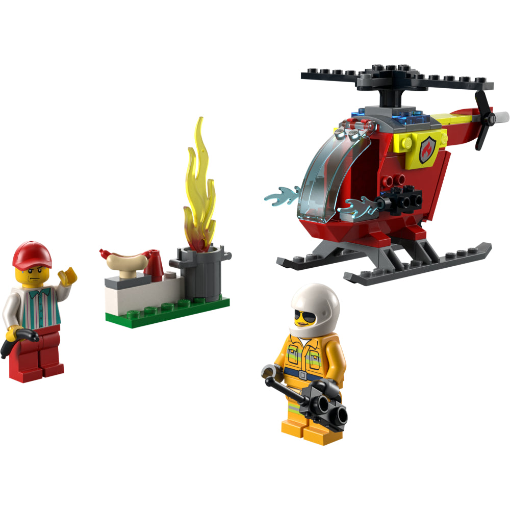 LEGO® City Helicóptero de Bomberos (60318)