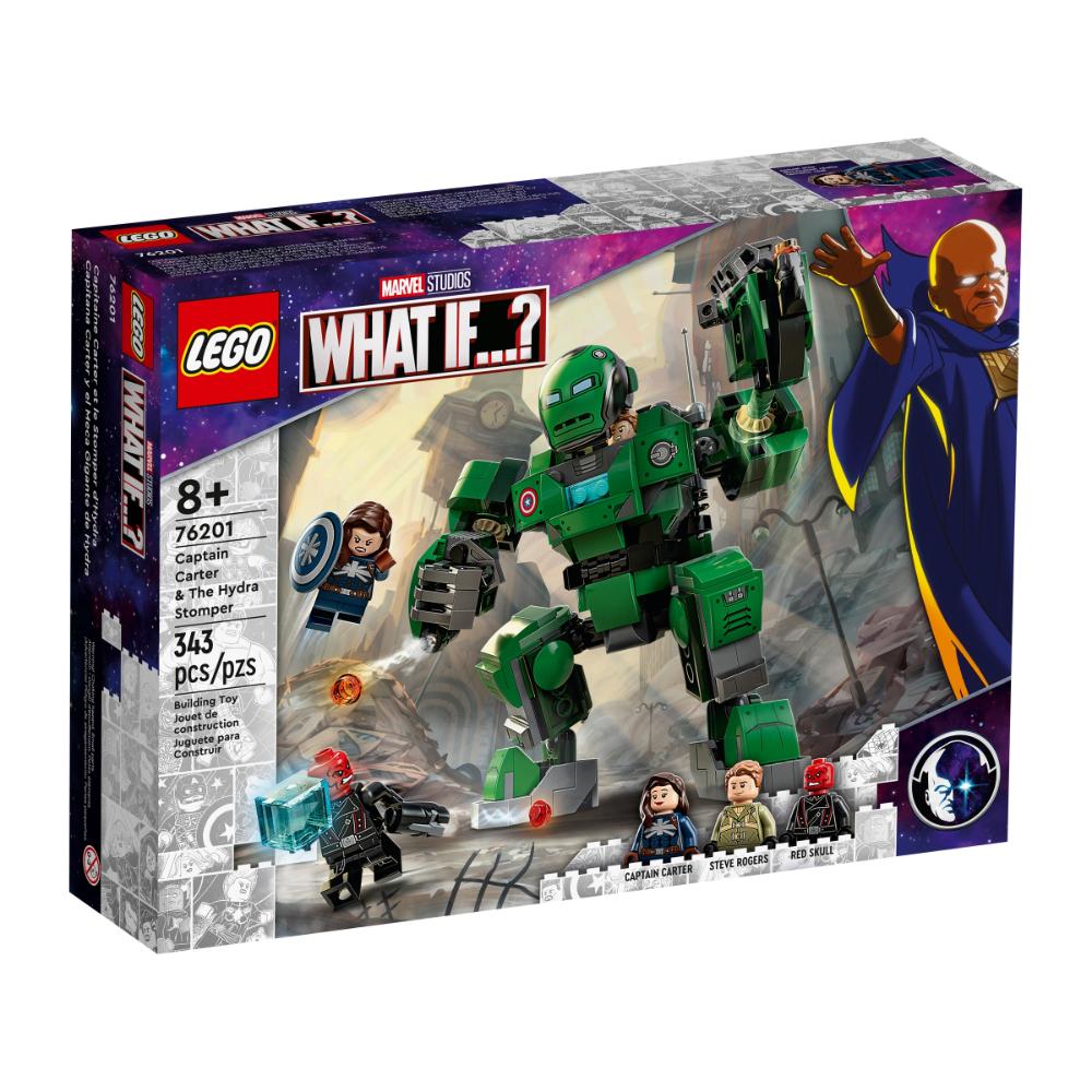 LEGO® Marvel Capitana Carter y el Meca Gigante de Hydra (76201)