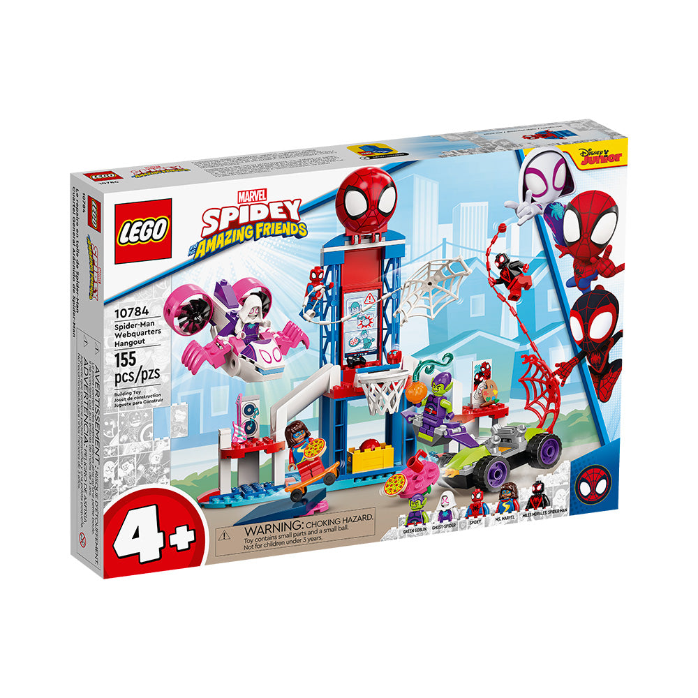 LEGO® Marvel Spidey y su Superequipo Cuartel General Arácnido de Spider-Man (10784)