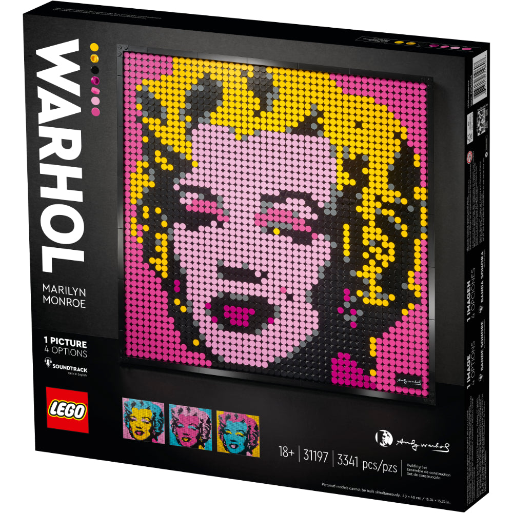 LEGO® Art Andy Warhol’s Marilyn Monroe (31197)