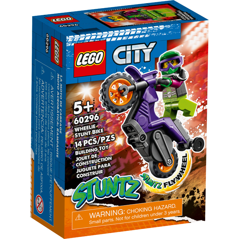 LEGO® City Moto Acrobática: Rampante (60296)