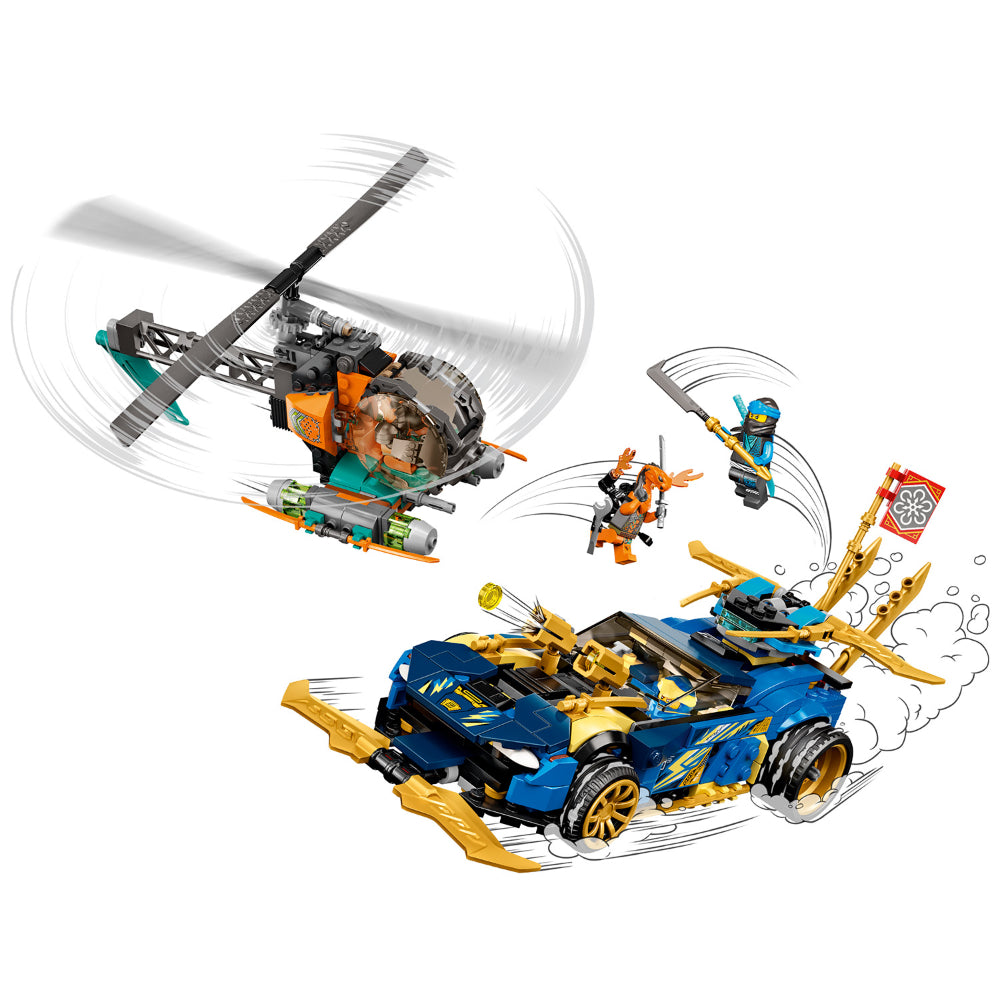 LEGO® NINJAGO® Deportivo EVO de Jay y Nya (71776)