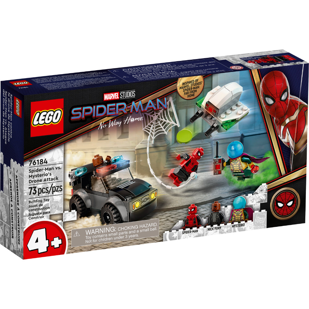 LEGO® Marvel Spider-Man vs. Ataque del Dron de Mysterio (76184)