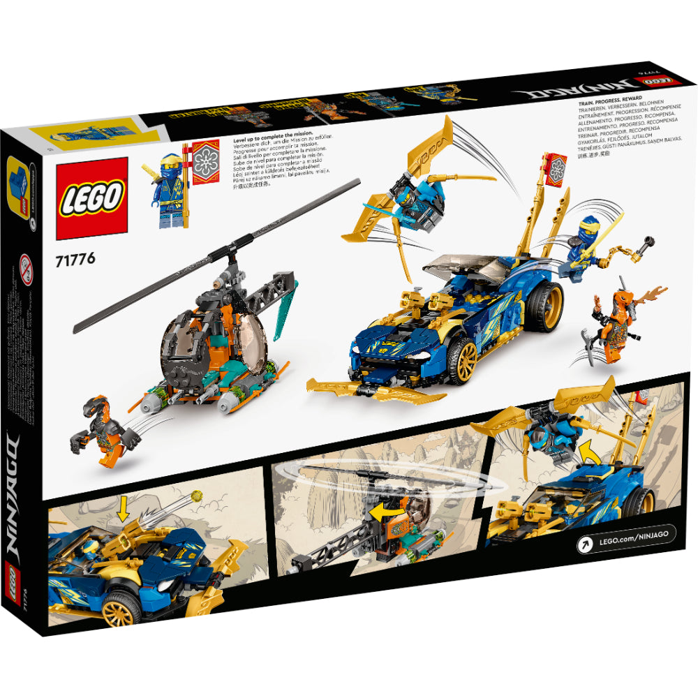 LEGO® NINJAGO® Deportivo EVO de Jay y Nya (71776)